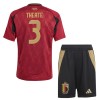 Maillot de Supporter Belgique Theate 3 Domicile Euro 2024 Pour Enfant